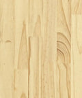Close-up of natural pine wood texture for Solid Pine Wood Two Shelf Book Cabinet With Industrial Style Storage