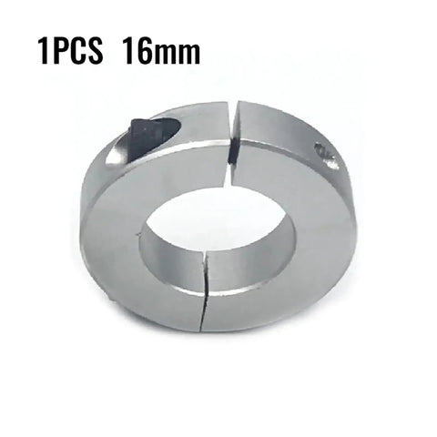 1PCS 16mm Heavy Duty Aluminum Alloy Single Split Clamp Shaft Collar For Automotive And Industrial Applications Featuring Anodized Finish