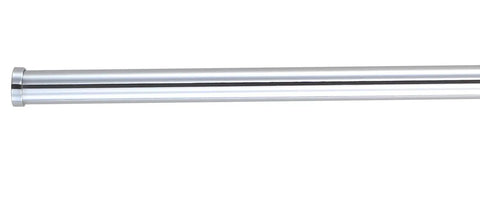 Close-up of Chrome Modern Dimmable Integrated LED Wall Sconce 28 Inch No-Fuss Vanity Light For Bathroom Mirror Bedroom Hallway