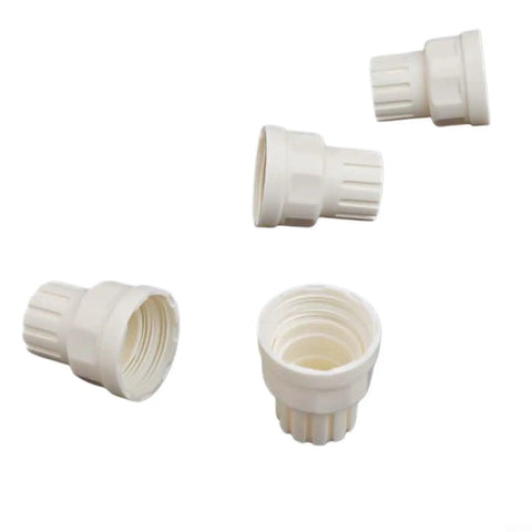 Plastic Floor Heating Manifold Handwheel With M30x5 Thread Plug And Play Easy Grip Switch Handle for temperature control, white 4 pcs