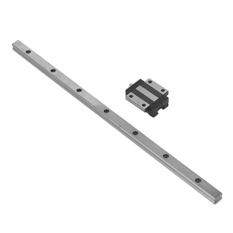 Rock Solid Linear Sliding Guide Kit With Durable Bearing Steel Slider Blocks, Premium 300mm Rail Block For Smooth CNC Machine And 3D Printer Movements That Just Work. Rail and slider block set