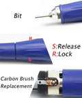 Multifunction Dental Grinder Rotary Tool With Adjustable Speed Pro Grade Power Low Noise Long Life Workhorse Close-up Bit