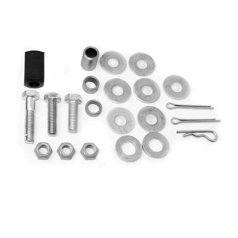 Righteous Left Hand Driver Side Handle Release Major Rebuild Kit For Fontaine 5th Wheels 6000 7000 H7 Nt Replaces Rx67ntl assembly parts including bolts, washers, and nuts.