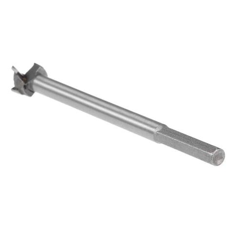 uxcell Forstner drill bit, 16mm, tungsten carbide, gray