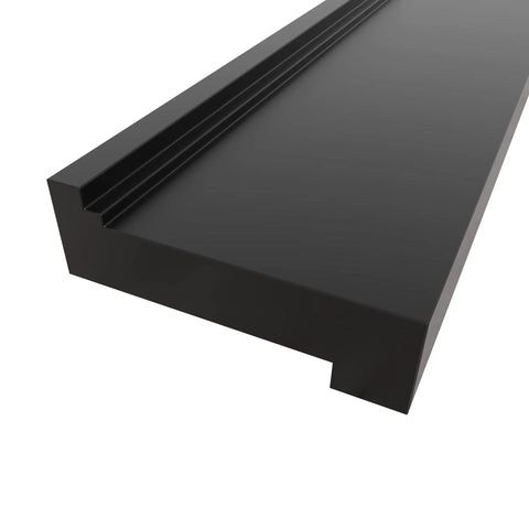 Close-up of Universal Pro Grade Tapping Block For Laminate Vinyl Tile And Hardwood Flooring 2.75in x 9.25in x 0.5in Durable Polypropylene Floor Tool
