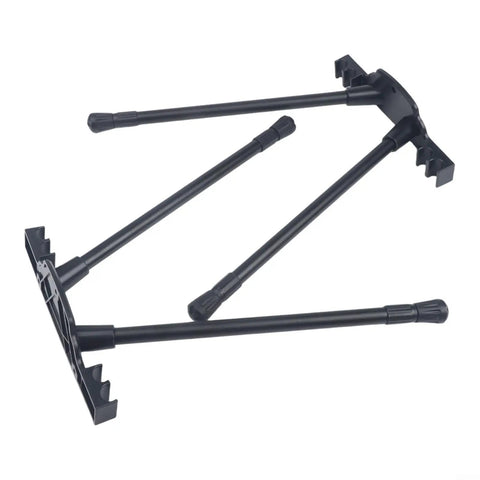 Folding Camping Table Legs With Adjustable Height From 16.9 To 24.4 Inches showing beefy heavy duty metal DIY leg system.