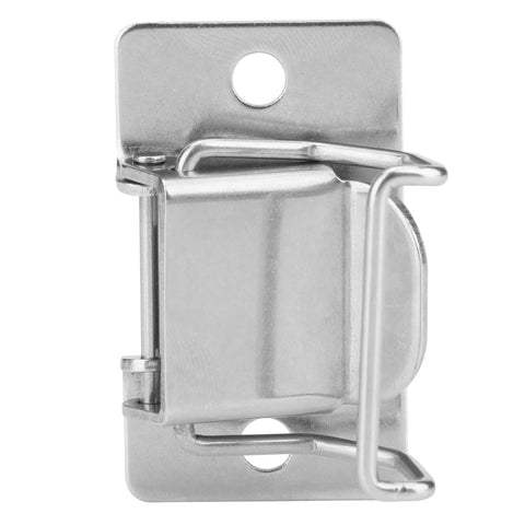 Two Pack Stainless Steel Latch Hasps Toggle Catch Hardware for cabinets, boxes, medical kit cases, durable heavy duty rust resistant.