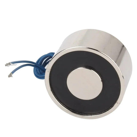 Heavy Hitter 12V Direct Current Electromagnet Lifting Magnet featuring knockout fifty kilogram grip, 1.97-inch size for garage projects.