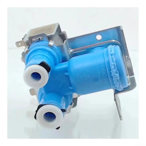 DA62 Compatible Washer Water Inlet Solenoid Valve Replacement Kit With Drain Valve For Laundry Appliances DIY Friendly Install And Reliable Water Flow Control For Washing Machines blue plastic valve