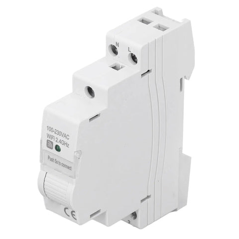 Smart Power Energy Meter Home Electricity Monitor Track Kwh Usage For High Load Appliances With Plug And Play App Control, 100-230V device.
