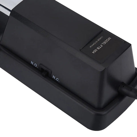 Close-up of Universal Keyboard Sustain Pedal for Digital Pianos showing slip-proof base and switch settings