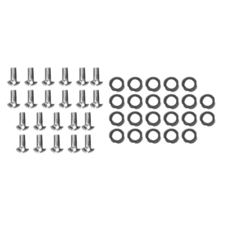 Screws and washers for Adjustable Router Sled For Slab Flattening With Aluminum Alloy Build, Precise Positioning Router Jig