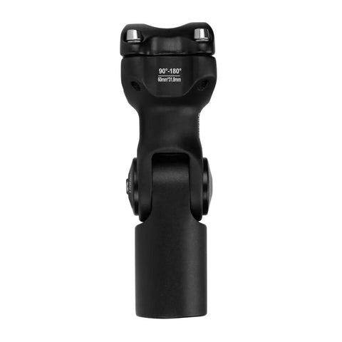 31.8mm Adjustable 60mm Mountain Bike Stem Beef Up Your Ride With 0 To 90 Degree Riser, Lightweight Aluminum CNC Forged