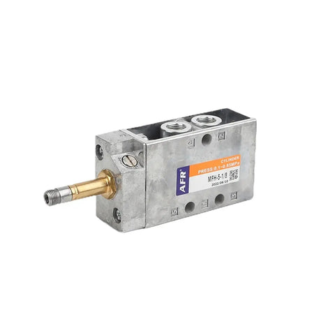 Get Your Hands On This Badass MfH5 Solenoid Valve With 24 Or 220 Volt Power Options Perfect For Pneumatic Systems And Heavy Duty Jobs Making Your Setup Rockin Smooth, metal body solenoid valve with brass fittings.