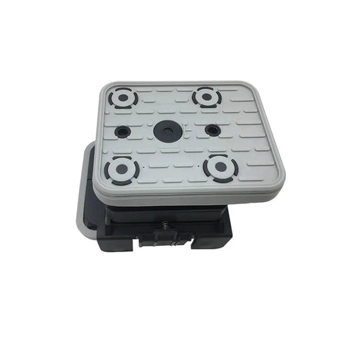 Heavy Duty 140x115x100mm Vacuum Suction Cup Block For CNC Machine Center Woodworking Clamping System, Secure Grip And Quick Setup, Durable Vacuum Hold For Precise Milling And Woodwork Projects, top view