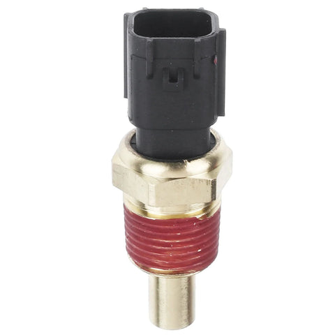 A-Premium engine coolant temperature sensor with brass threaded body and black 2-pin connector