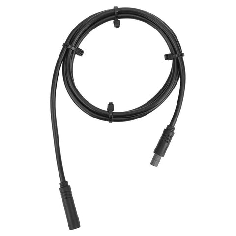 6 Core Speed Sensor Extension Cable For Mid Motor E Bike Drive Systems Instrument Connector For TSDZ2 And Similar Systems Durable Flexible Wiring To Ensure Accurate Data And Smooth Power Delivery, 100 cm black cable with connectors.
