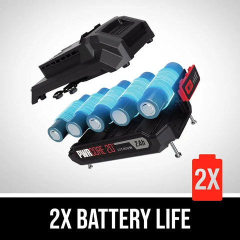 Cordless 20V Go To Four And A Half Inch Angle Grinder PWRCore 20 Battery and Charger with 2.0Ah Battery Pack