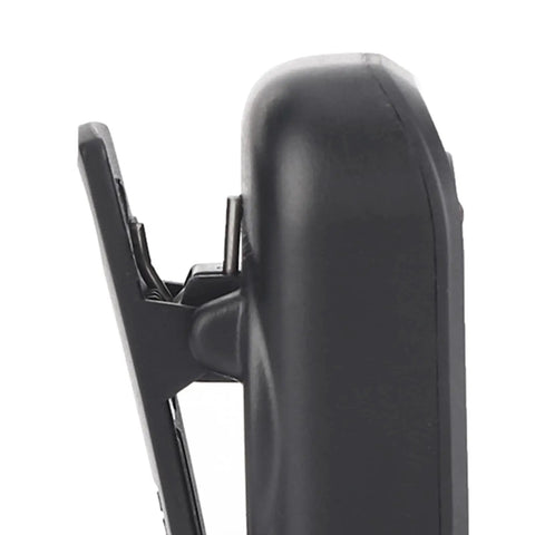 Side view of Mini LCD Digital Metronome With Clip And Lanyard Hole Pocketable Tempo Device For Guitar Piano Drums Black 6 X 3.5 X 1.5 Cm