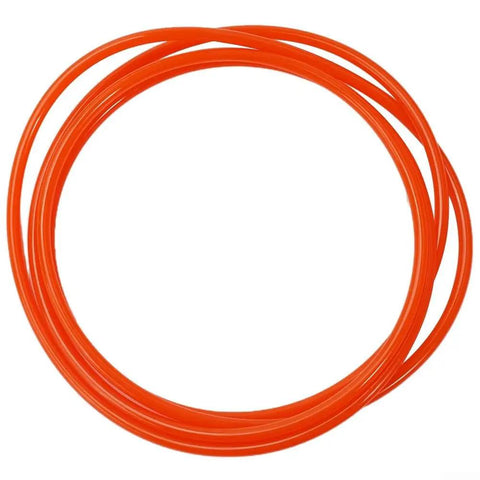 Replacement Belt For Indoor Bike Trainers And Exercise Bikes, 5mm Wide, 185cm Perimeter, Red circular drive belt