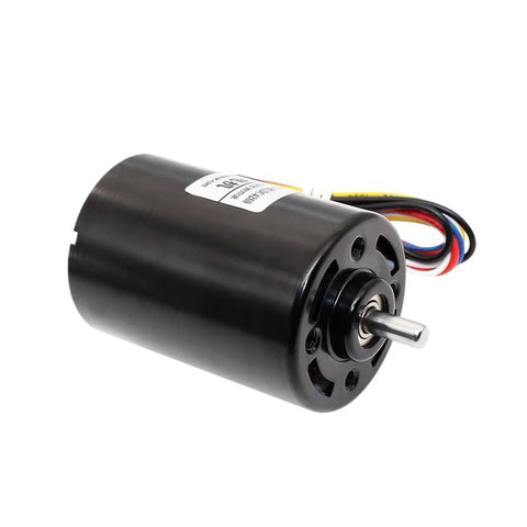 Heavy Duty Brushless Dc Motor 42mm Compact High Speed Upgrade For Industrial Fans Pumps And Conveyors, side view showing wiring.