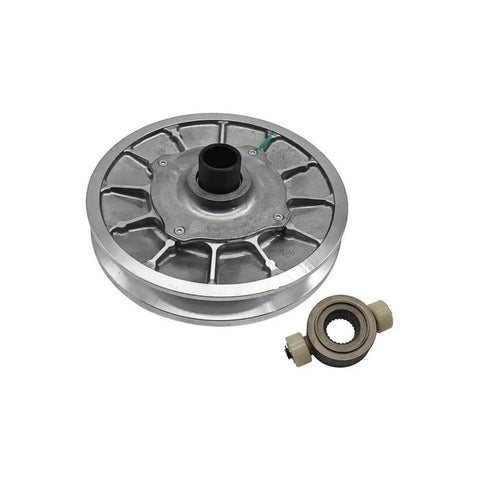Heavy Duty Driven Gear Bearing Shaft With Slick Transmission Linkage And Rock Solid Power Transfer For Polaris Ranger 1000 Sportsman ATV UTV mounted on a flat surface.