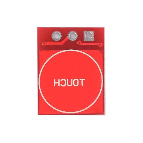 Front view of 20 Pieces TTP223 Capacitive Touch Switch Modules With Self Locking And Jog Modes For Arduino Projects Maker Friendly DIY