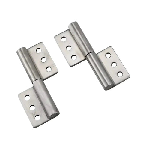 Heavy Duty Stainless Steel Detachable Flag Hinges For Doors Featuring Smooth Silent Swing And No Hassle Screw Setup Built Tough As Nails For Extreme Weather And Long Lasting Residential Projects - close-up view
