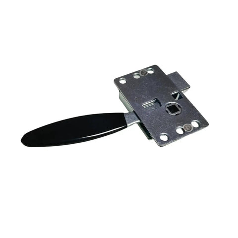 Heavy Duty Compartment Door Latch 2940074 Oem Gate Lock For Jlg Scissor Boom Lift And Gradall Telehandler Job Site Ready With No Sweat Swap And Rig Tough Design, metal latch with handle and mounting holes.