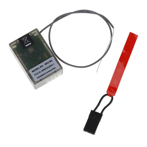 SR3100 2.4GHz DSM2 Receiver For DX Series Drones And Transmitters with antenna and bind plug