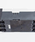 Heavy Duty 175 Amp Three Pole Molded Case Circuit Breaker With Solid 35ka Interrupting Power And Easy Six Hundred Volt Feed Thru Setup For Dependable Electrical Panel Upgrades On Site from a top view showing connectors and frame.