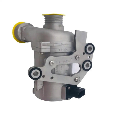 Top Notch Electric Engine Coolant Water Pump Replaces 11517583836 And 11518635092 for BMW parts, featuring aluminum construction.