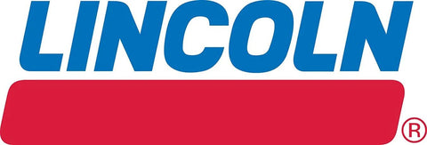 Lincoln logo with blue text and red underline, related to Lincoln 1335 Lever Action Fluid Transfer Pump For 16 To 55 Gallon Drums.