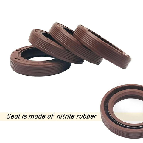 Front Wheel Hub Bearing And Seal Replacement Kit Compatible With Recon 250 and Rancher 350 ATVs featuring four nitrile rubber seals.