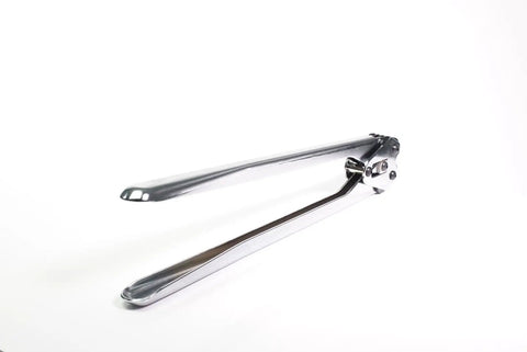Built Different Heavy Duty Manual Strapping Sealer For Half Inch Poly Pet Plastic Strap Featuring Rugged Seventeen Inch Handles in a side view.
