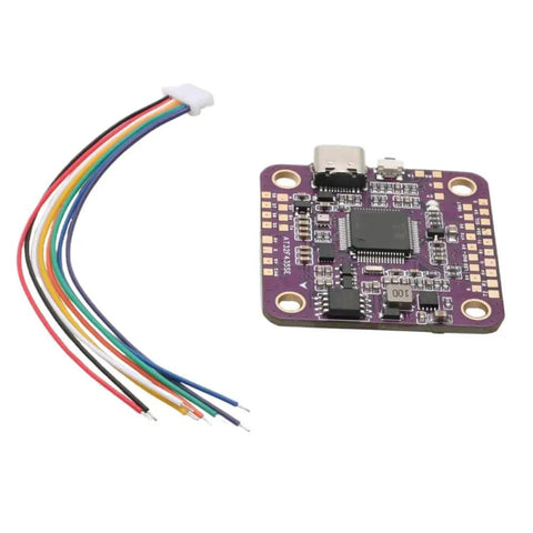 Flight Controller With Five Serial Ports 5V And 9V BEC Output OSD And 16MB Flight Recorder For RC Drones And Model Airplanes with wires