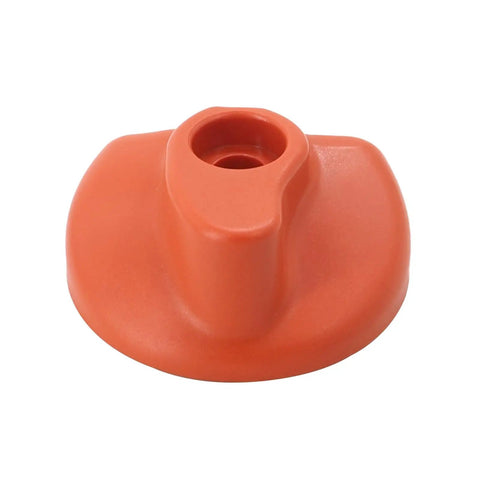 Premium Heavy Duty Replacement Forklift Lever Part 3095270305 orange plastic handle top view for Linde 1158 01 1168 01