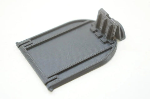 Heavy Duty Replacement Battery Cover And Door Hatch For L70 Stud Finder, gray 3D composite, secure snap fit design.