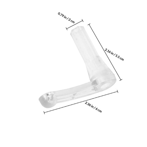 Capsule Vending Machine Replacement Parts 2 Pack Plastic Spiral Accessories Durable Gear For Mini Vending Machines Easy Replacement And Quick Install Perfect For Routine Repair And Maintenance, clear plastic gear, 6 cm