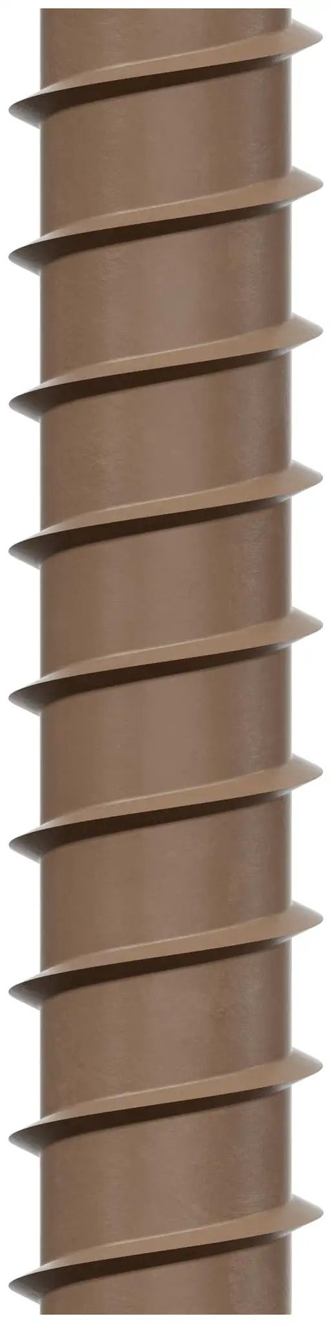 Close-up of Deck Drive Wood Screws Collated 8 By 1 And 5 Eighths Inch Torx T25 6 Lobe Tan For Exterior Decks 2000 Count threads