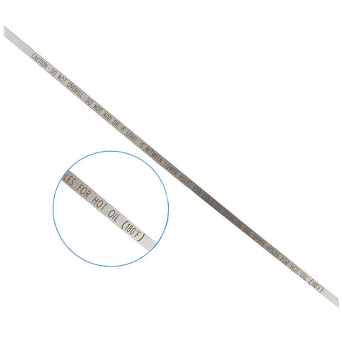 Transmission Fluid Dipstick Compatible With Ram 2500 3500 6.7L 68RFE 2007 2022 Replacement OE 53034117AB close-up view