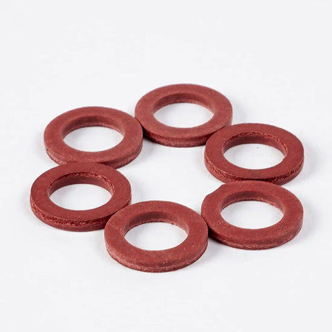Outboard Lower Unit Oil Drain Gasket Set For Yamaha 4 Stroke Engines Replacement 13mm Outer Diameter 8mm Inner Diameter 1.8mm Thick 6 Pack