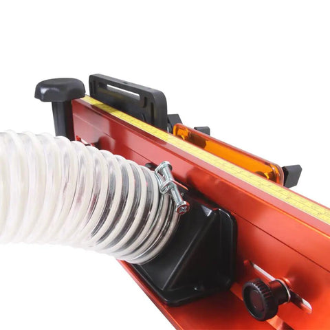 24 Inch Router Table Fence System With Feather Board Bit Guard Adjustable Stop Dust Port And Measuring Tape For Most Router Tables Aluminum Construction