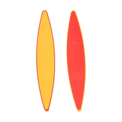 Magnetic for stud Finder for Drywall Screw Detection Magnetic(C) in red and yellow color, smooth surface for wall-safe use.