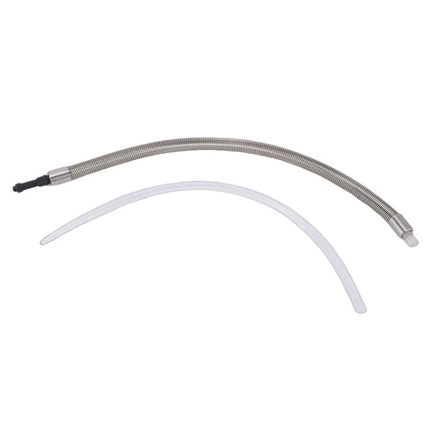 Go To Replacement Milk Tube For Coffee Makers Featuring Stainless Steel Hose And Opaque PC Jacket Anti Drip Build fits WE8 E6 D6 Z8 Z6.