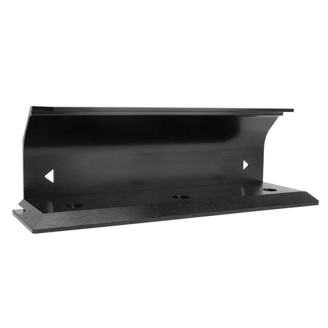 Heavy Duty Door Brace Kickproof Security Bar made of aircraft aluminum, featuring a sleek black finish for home safety.