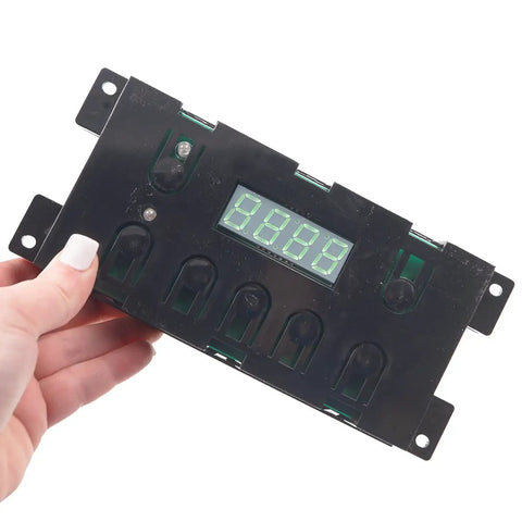 Electric Range Seven Button Clock Control Board Replacement For Model Specific 5304518660 And 316455400 Not Universal, Time Display