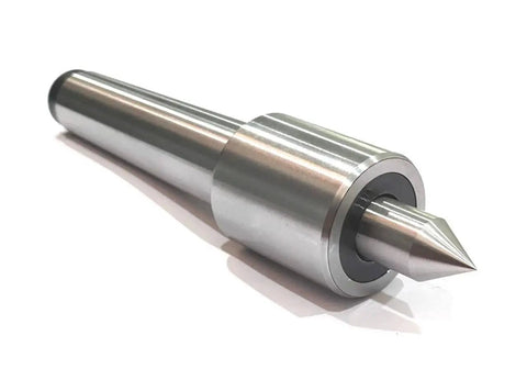 Tiny But Mighty Live Center For Conventional Lathes, Ultra-Precise Revolving Center With Sub 10 Micron Runout, MT2 Morse Taper, Tool Steel