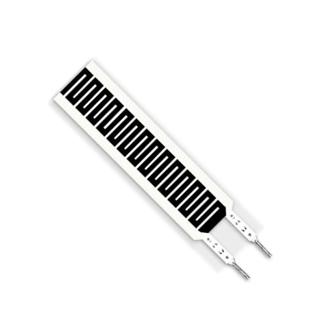 Flexible Piezoelectric Film Sensor PVDF Pressure Transducer For Ultra Sensitive Micro Force Sensing And Heart Rate Monitoring In Wearables And Automotive Electronics Next Gen Thin Film Pressure Sensor, shown in rectangular form with connectors.
