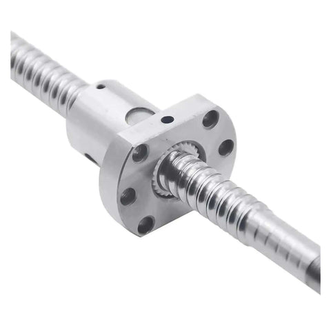 High Load SFU1605 Ball Screw Kit With Single Nut End For Smooth Linear Motion, Wear Resistant Design Easy Mounting Perfect Rigging Upgrade For Cnc Projects, metal